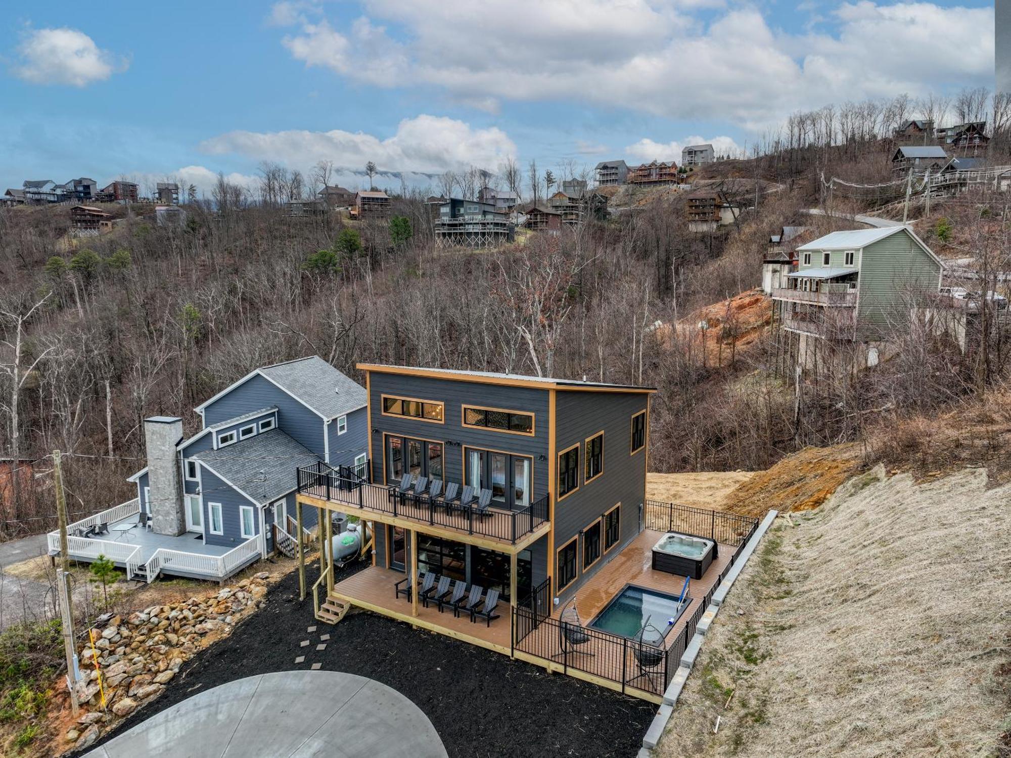 Mountain Mermaid Villa Gatlinburg Exterior foto