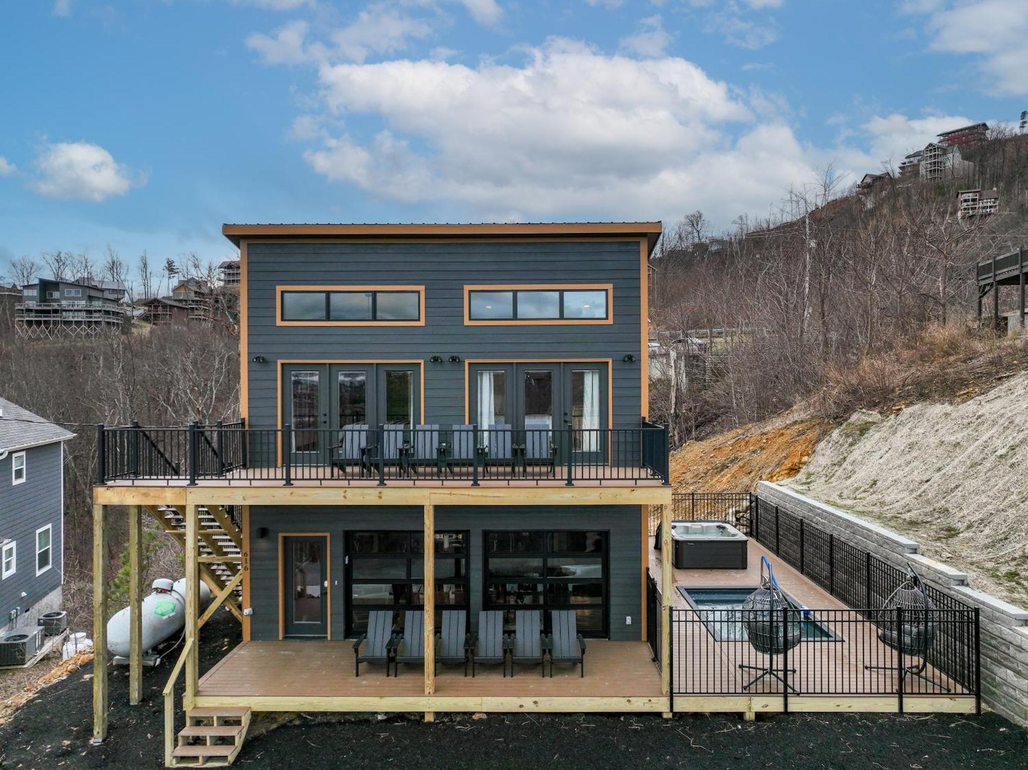 Mountain Mermaid Villa Gatlinburg Exterior foto