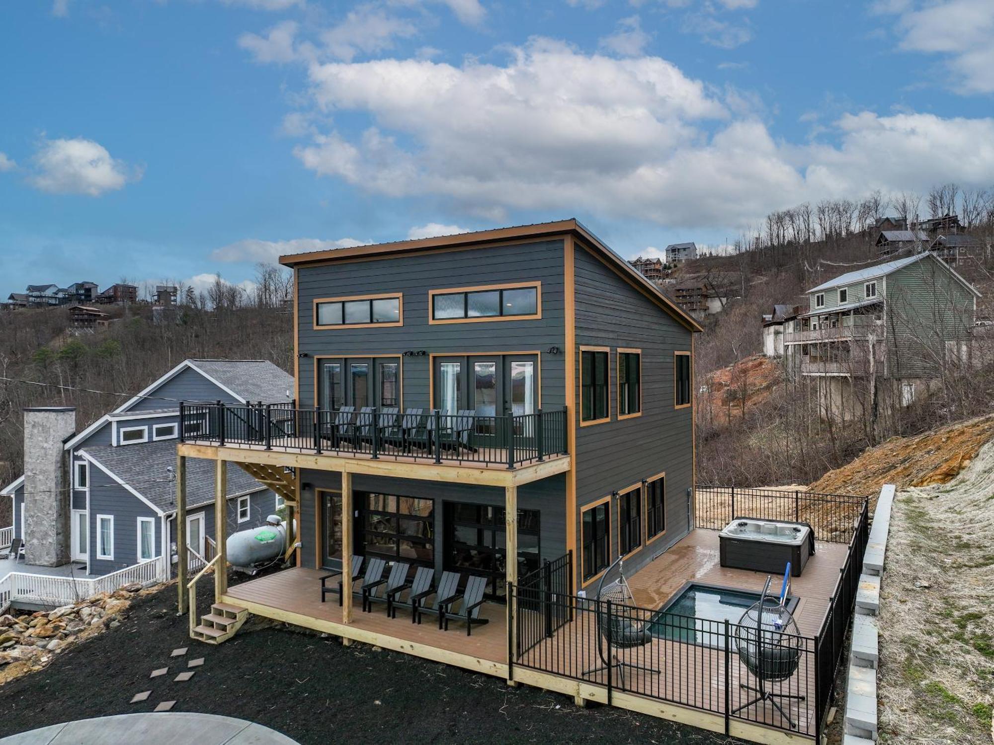 Mountain Mermaid Villa Gatlinburg Exterior foto